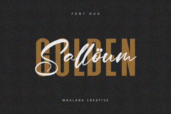 Download Salloum Golden Font Duo - Font Collection